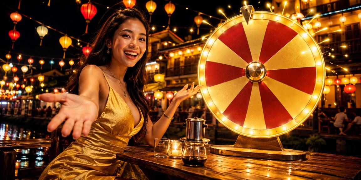 Người chơi nghiên cứu tỷ lệ kèo vn790 tại quán cà phê Hội An